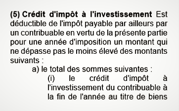 Crédit RS&DE