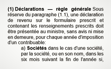 Déclaration fiscale impôt